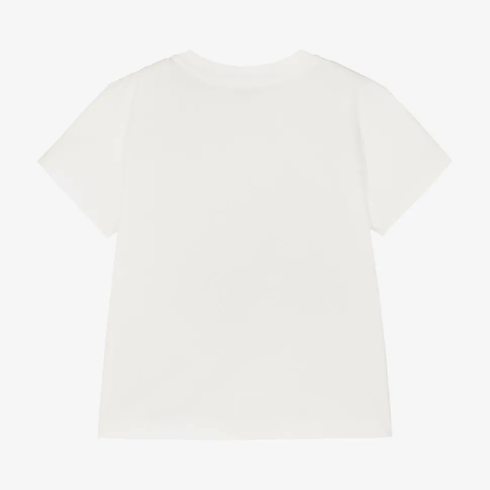 Baby White Cotton T-Shirt