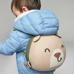 Beige Bear Backpack (21cm)