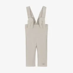 Beige Bunny Baby Leggings