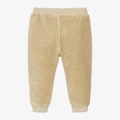 Beige Corduroy Baby Joggers