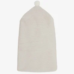 Beige Cotton Knit Baby Nest (75cm)