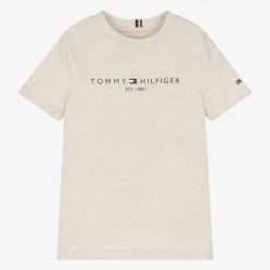 Beige Cotton T-Shirt