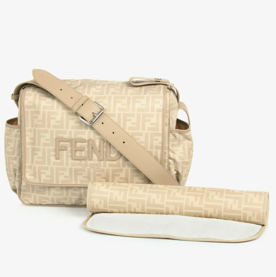 Beige FF Changing Bag (38cm)