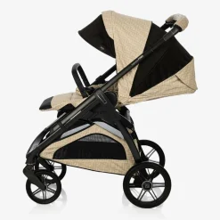 Beige FF Logo Stroller