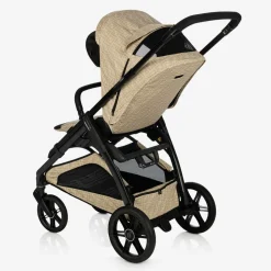 Beige FF Logo Stroller