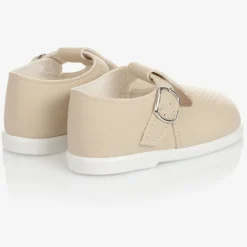 Beige First Walker Shoes