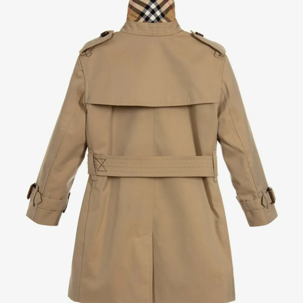 Beige Heritage Trench Coat