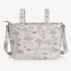 Beige Jungle Print Changing Bag (37cm)