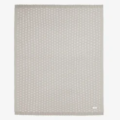 Beige Knitted Baby Blanket (108cm)