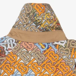 Beige Monogram Trench Coat