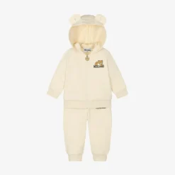 Beige Organic Cotton Tracksuit