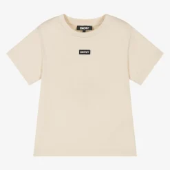 Beige Organic Cotton T-Shirt