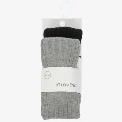 Black & Grey Tights (2 Pack)