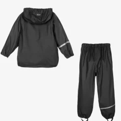 Black 2 Piece Rainsuit