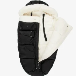 Black & Ivory Footmuff (95cm)