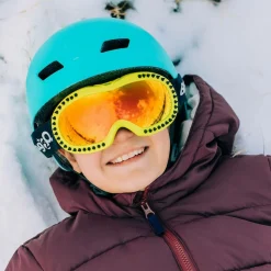 Black & Yellow Ski Goggles