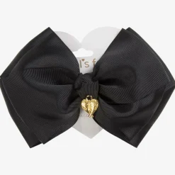 Black Bow Hair Clip (19cm)