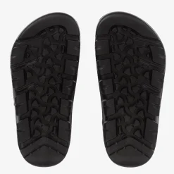 Black Buckled Sandals