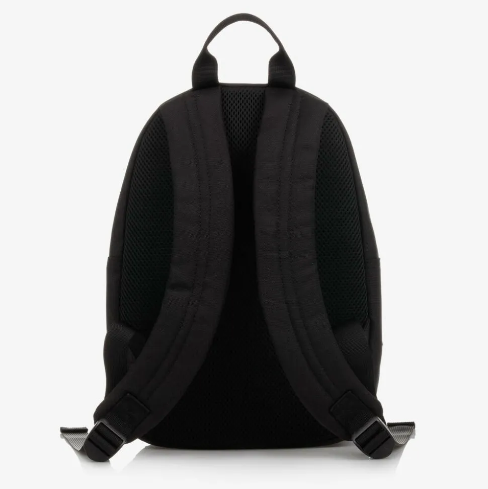 Black Canvas Backpack (33cm)