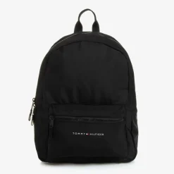 Black Canvas Backpack (37cm)