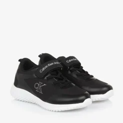 Black Canvas Trainers