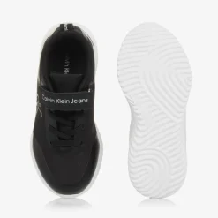 Black Canvas Trainers