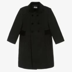 Black Classic Wool Coat