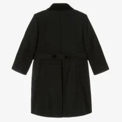 Black Classic Wool Coat
