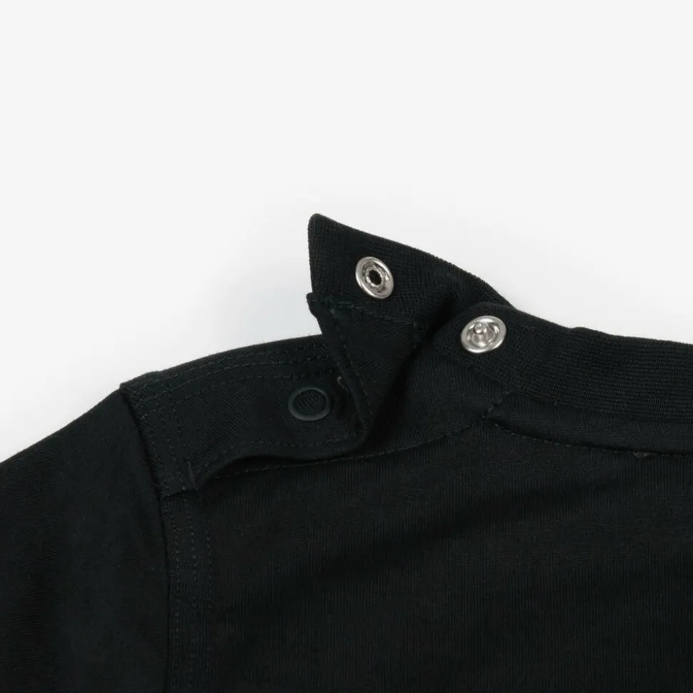 Black Cotton Baby T-Shirt