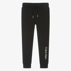 Black Cotton Joggers