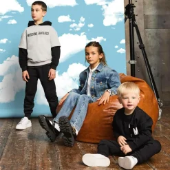 Black Cotton M Logo Tracksuit