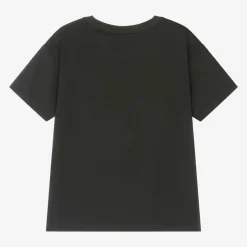 Black Cotton Star T-Shirt