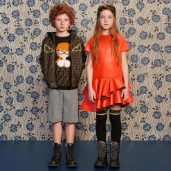 Black Leather FF Boots