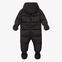 Black Monogram Snowsuit