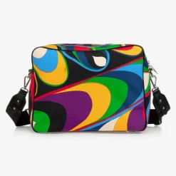 Black Onde Print Changing Bag (38cm)