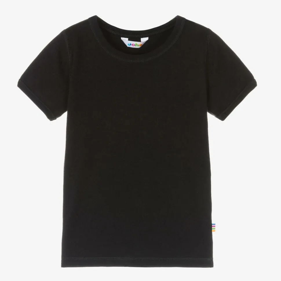 Black Organic Cotton T-shirt