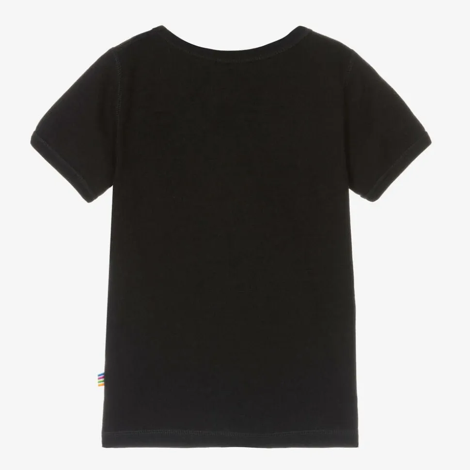 Black Organic Cotton T-shirt