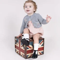 Black Patent Bar Shoes