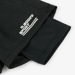 Black Quick Dry Mesh Sport Shorts