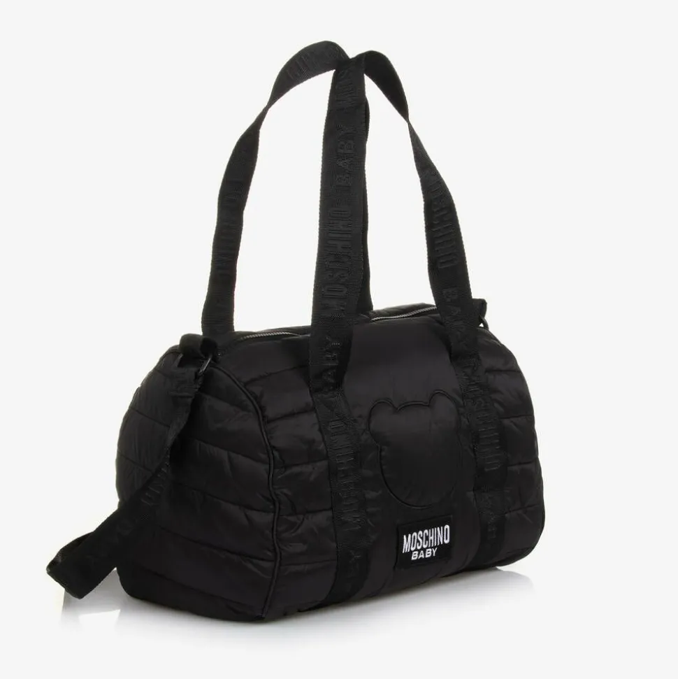 Black Quilted Changing Bag (34cm)