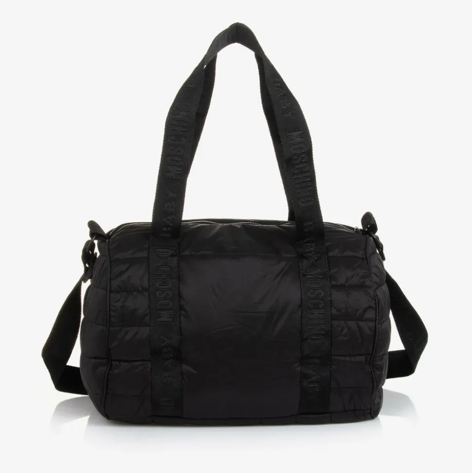 Black Quilted Changing Bag (34cm)