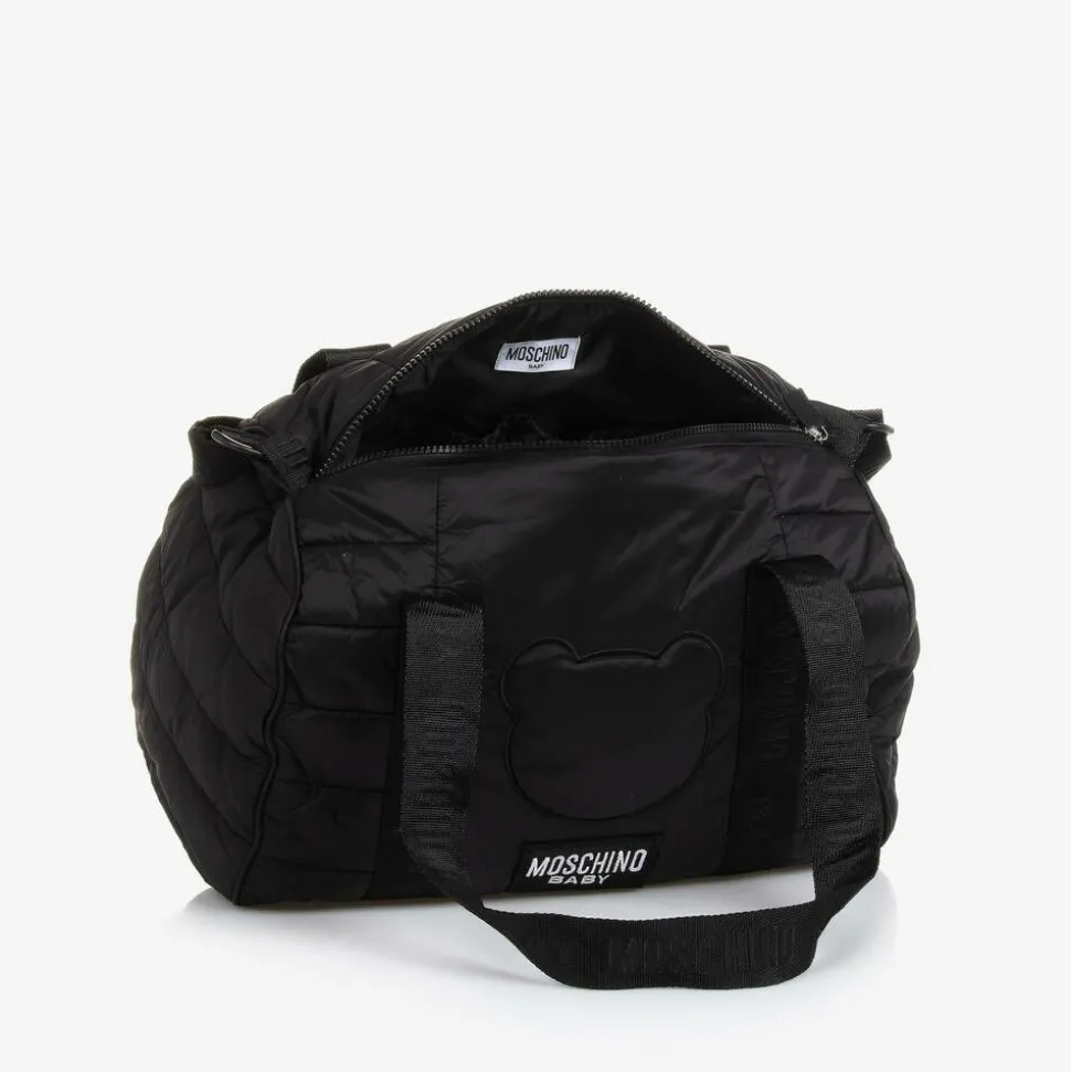 Black Quilted Changing Bag (34cm)