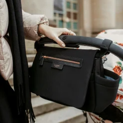 Black Scuba Luxe Stroller Organiser (42cm)