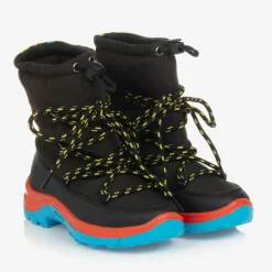 Black Snow Boots