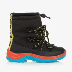 Black Snow Boots