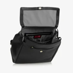 Black St James Leather Changing Bag (37cm)