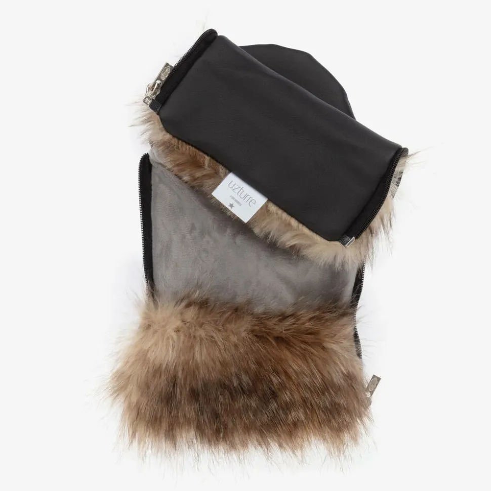 Black Stroller Mittens