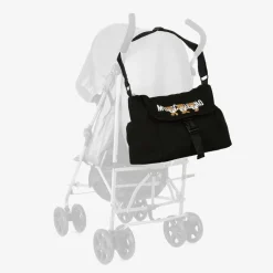 Black Teddy Bear Logo Changing Bag (30cm)