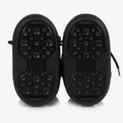 Black Teddy Bear Snow Boots