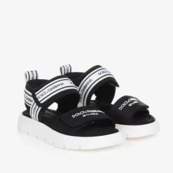 Black Velcro Sandals